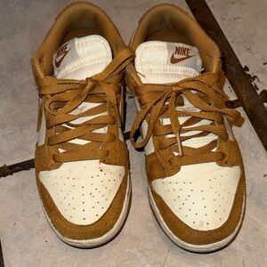 Nike Tan and Cream Sneakers